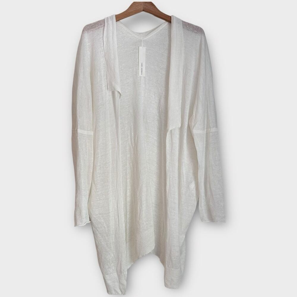 Isabel Benenato Open Relaxed Cardigan